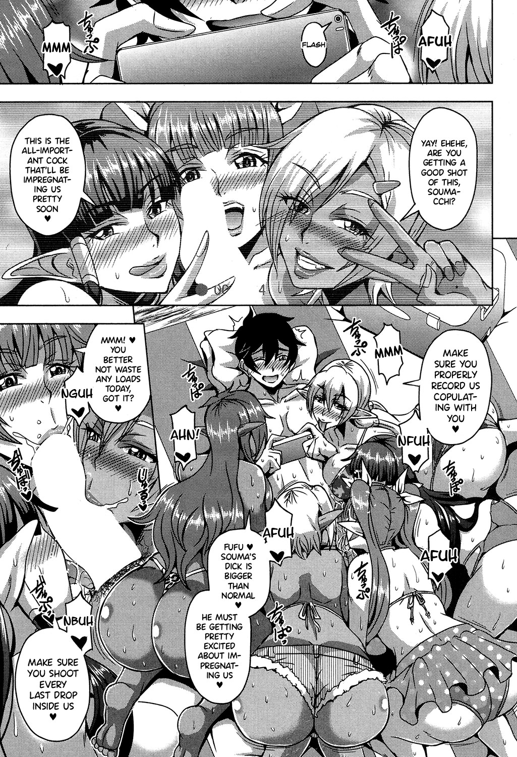 Hentai Manga Comic-Elf Harem Academia - Baby Making In a Southern Country Lodge-Read-7